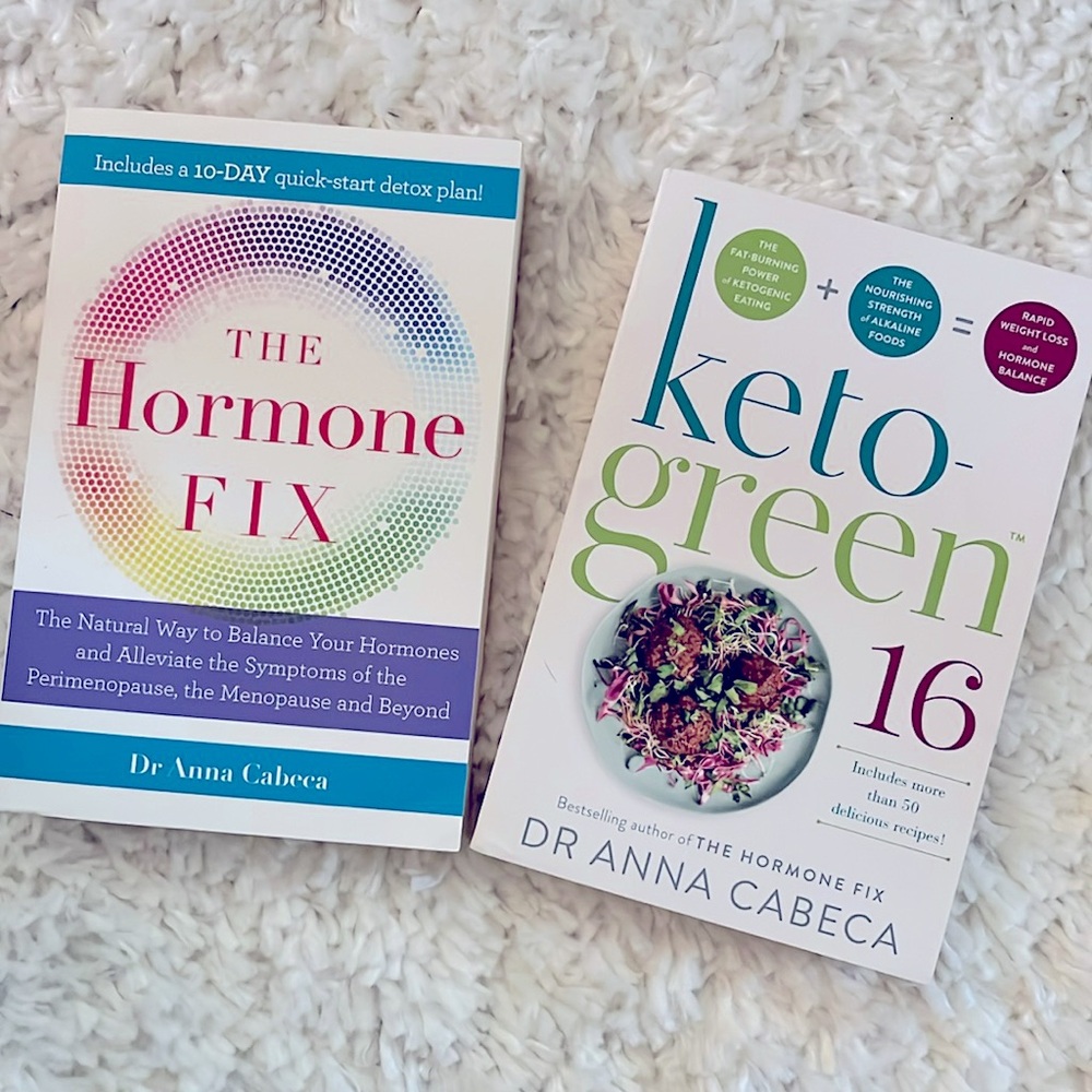 Dr Anna Cabeca Book Bundle Keto-Green and The Hormone Fix
